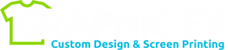 Graphic FX Tee logo on dark